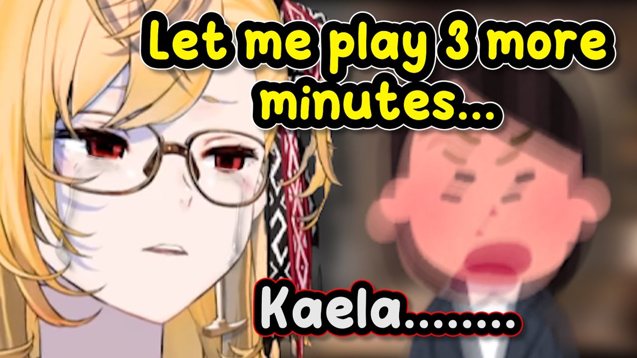 Kaela's Manager Is Dying But She Still Wants To Play Game...【Hololive】