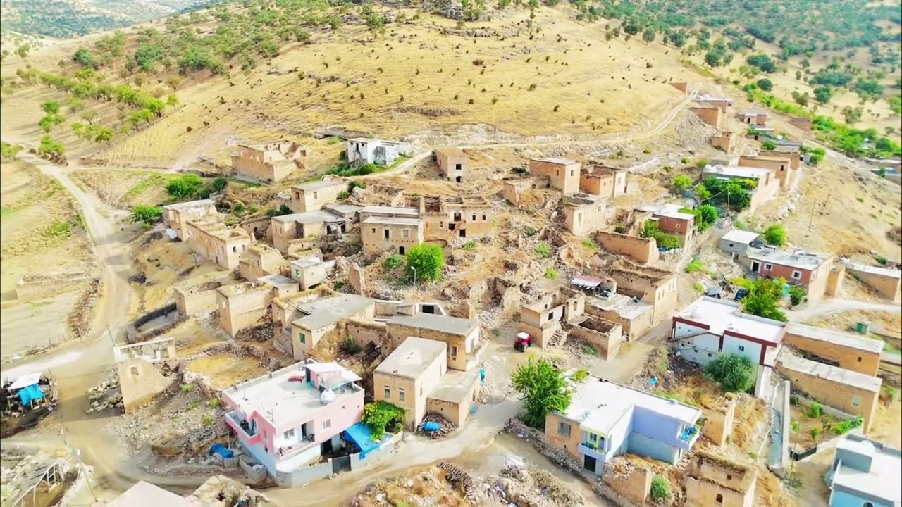 Mardin Bağyaka Köyü (Baqustan) Dron çekimi