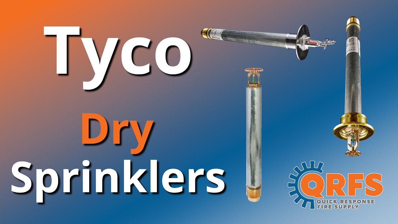 Tyco Dry Sprinkler Heads: Fire Protection for Freezing Spaces | Fire Sprinklers | QRFS