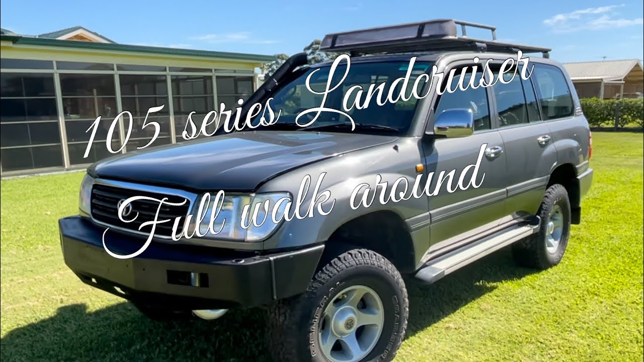 Landcruiser turbo 1fzfe 105 series walk around