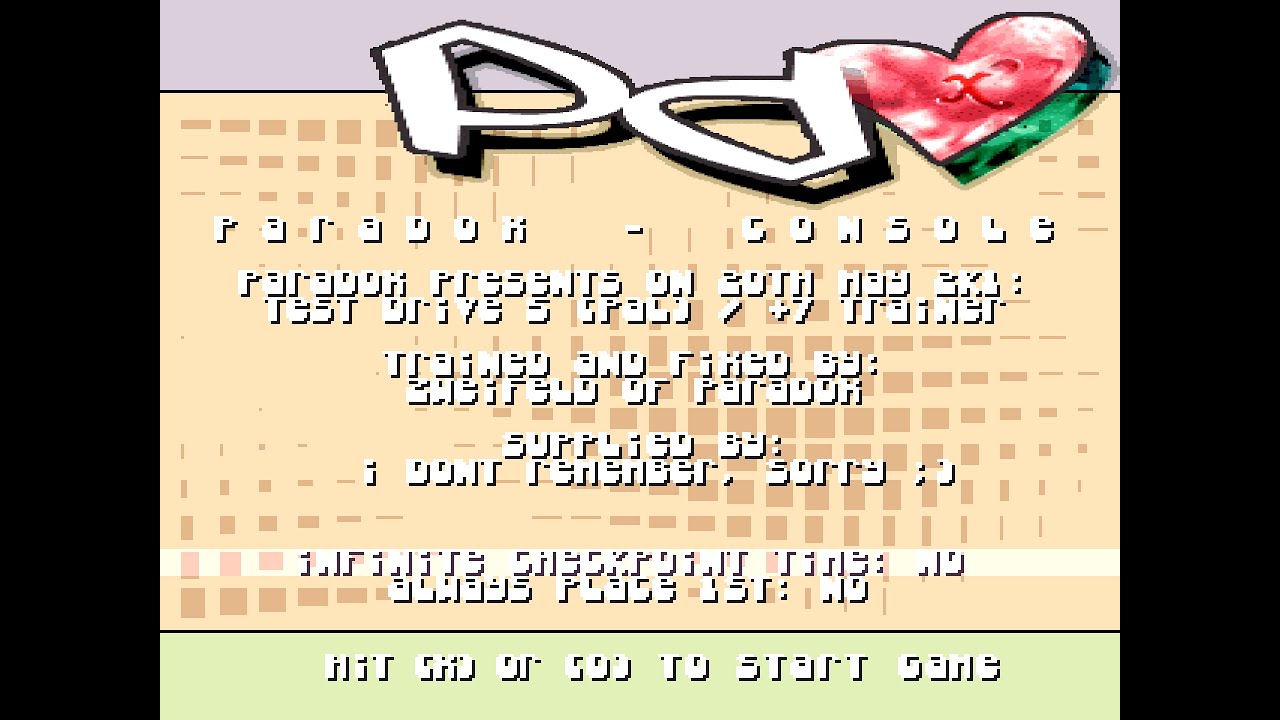 💿 PS1 | Paradox | Test Drive 5 (Multi) | P/N & +7 | 2001-05-21 | PDX-TD5T