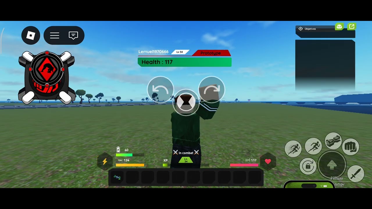 Cómo se ben los aliens de Ben 10 en Roblox 
