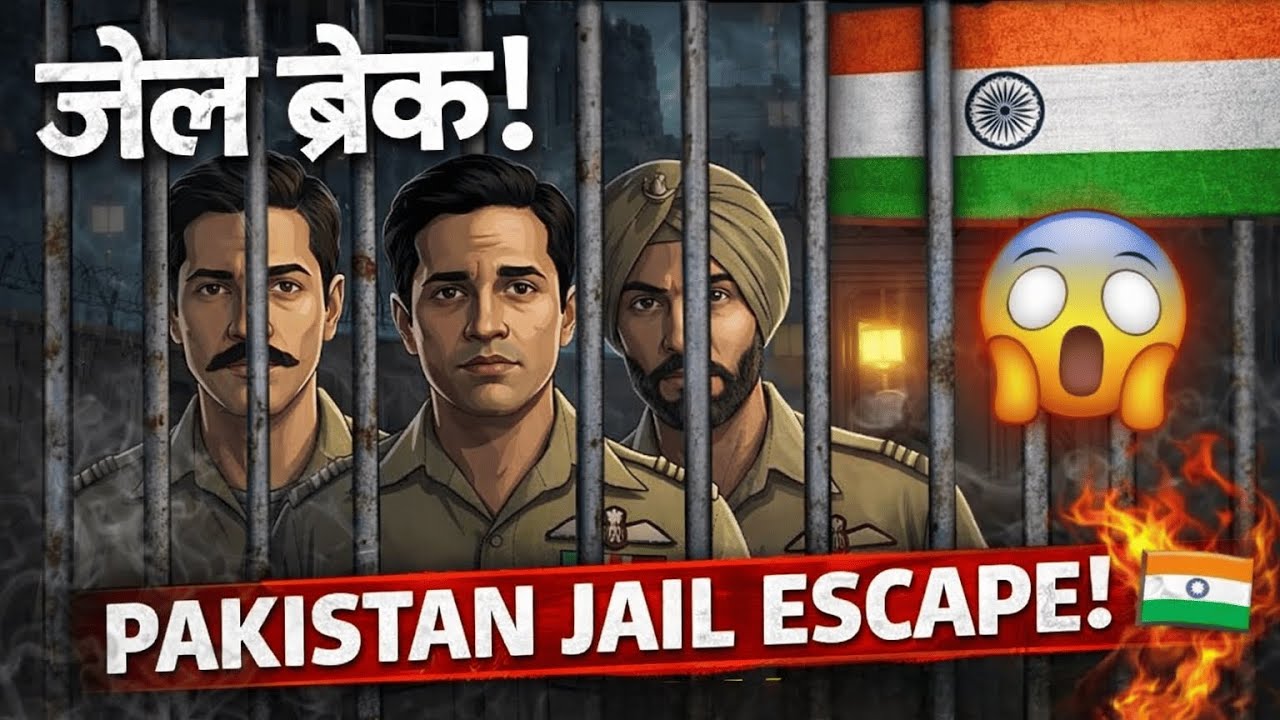 Pakistan Jail Se Kaise Bhage 3 Indian Pilots 😱 | Real Story | 2D Animation