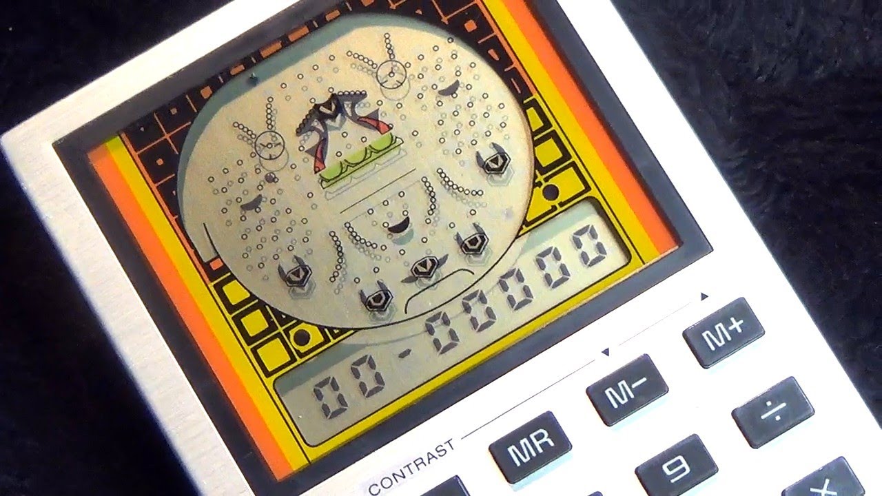 【ゲーム電卓】 カシオ パチンコゲーム PG 200 PACHINKO GAME 計算機 懐かしい 昔の一品 昭和 玩具 文房具 雑貨 おもちゃ casio calculator 1983 ブラゼ