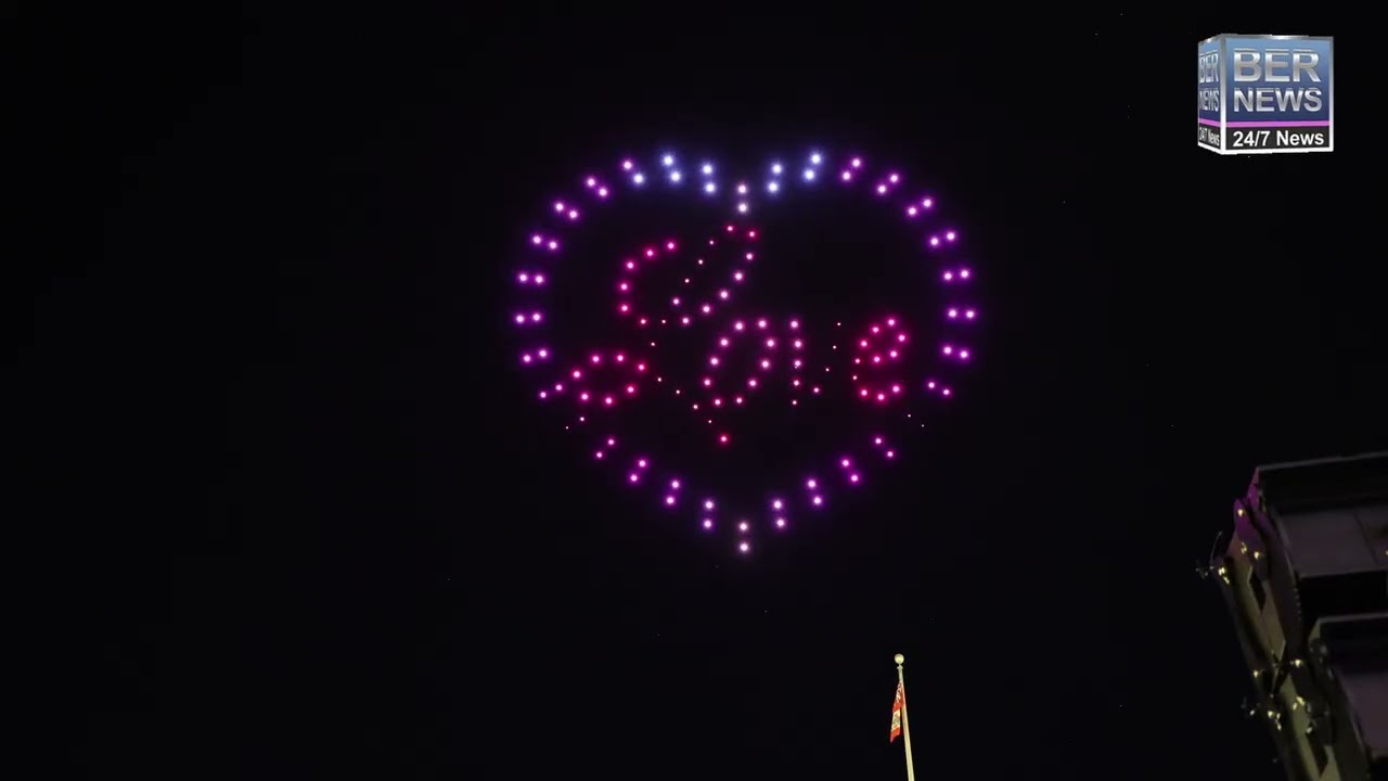 Drone Show To Welcome 2026, January 1 2026 