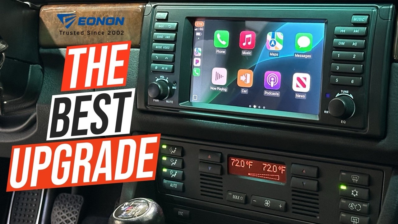 Installing the Eonon Radio in my E39! | 540i Restoration