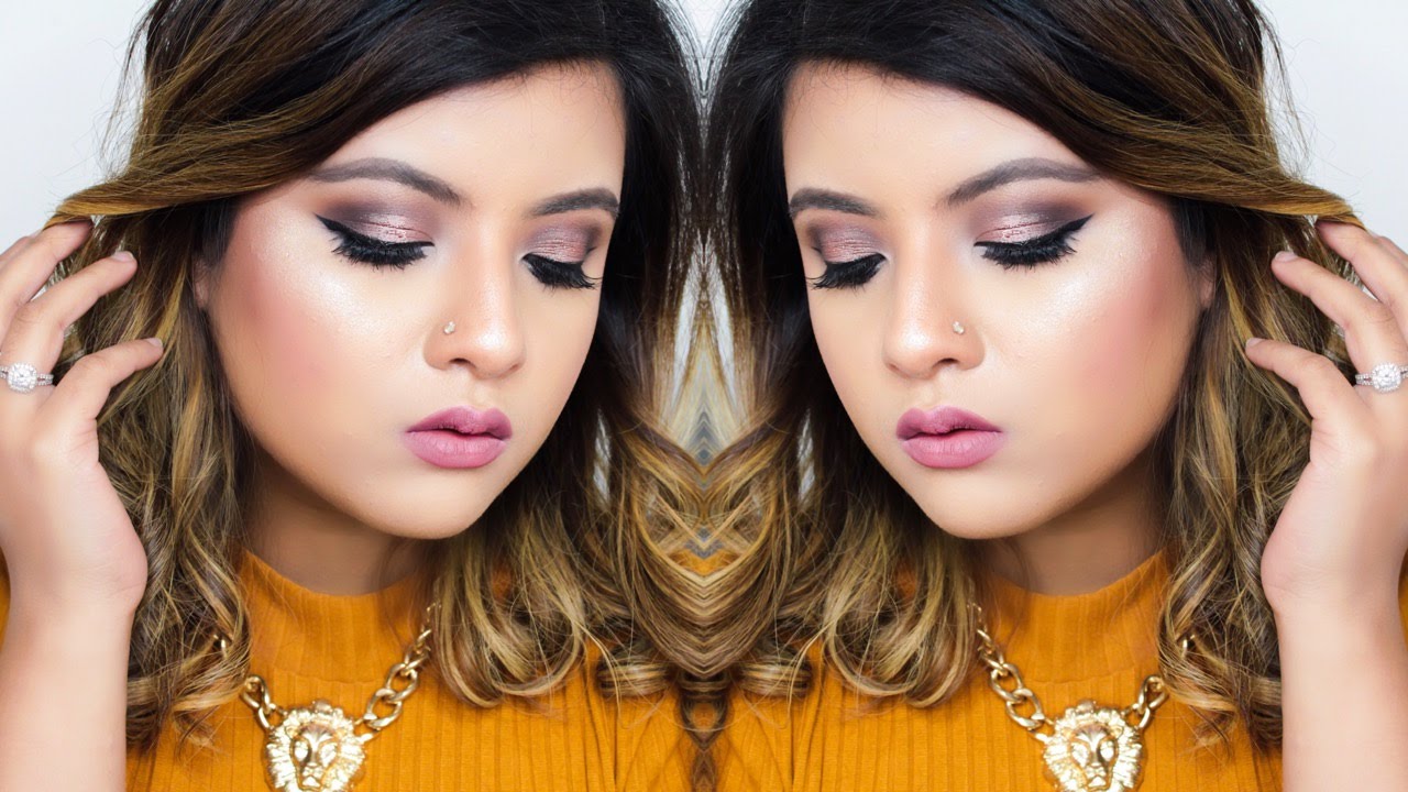 Makeup Revolution Fortune Favours the Brave Palette: Rose Gold Smokey Eye Tutorial