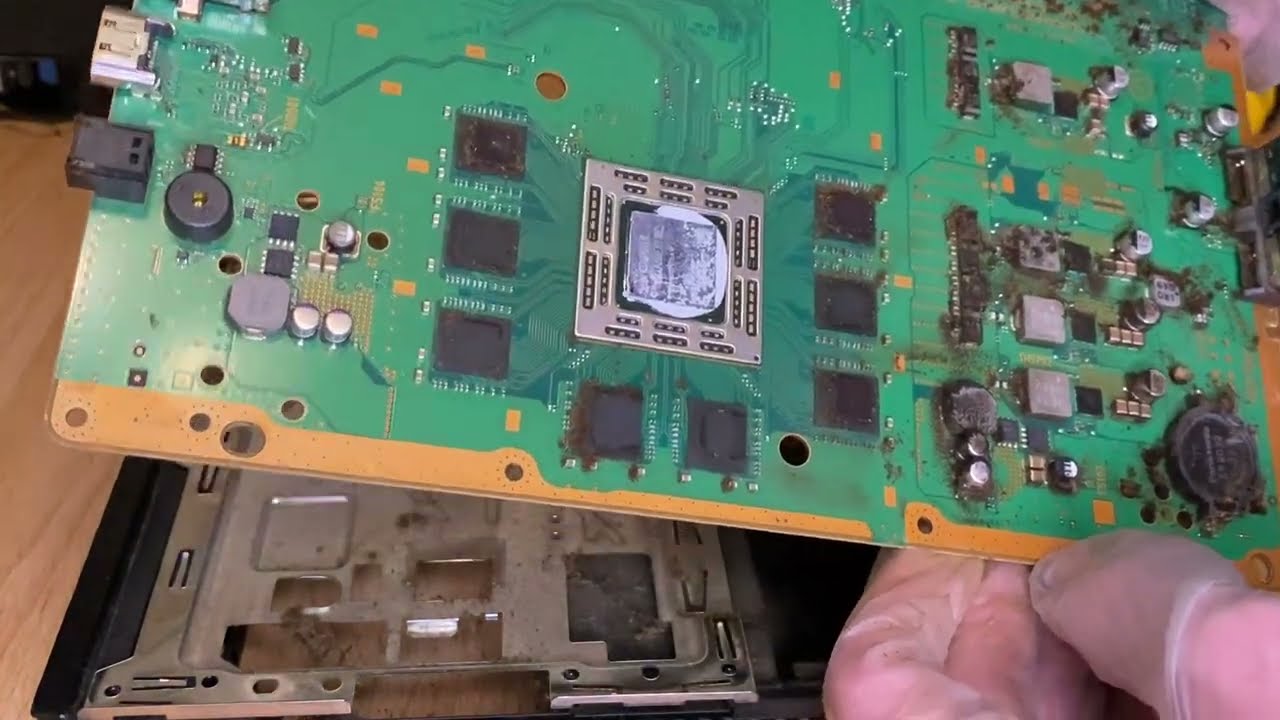 Cleaning and Repairing a HDMI Port on a PS4