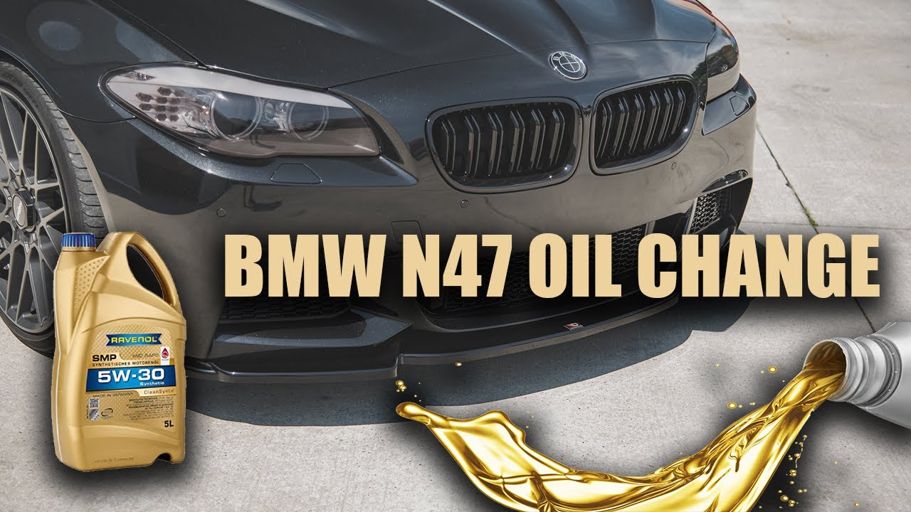 BMW F11 F10 520D (N47) Oil & Filter Change