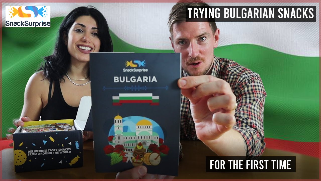 Trying Bulgarian snacks for the first time | Snack Surprise | Opening + Tasting + Review | 2022