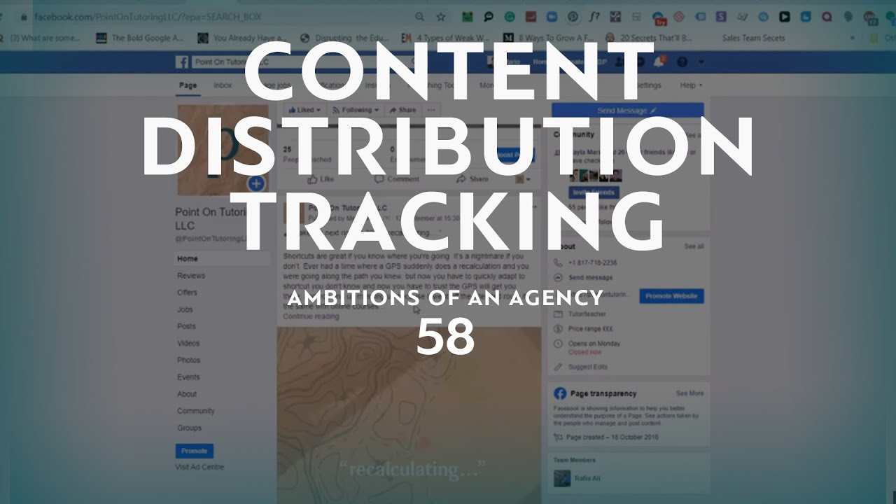 AA: Content, Distribution, Tracking