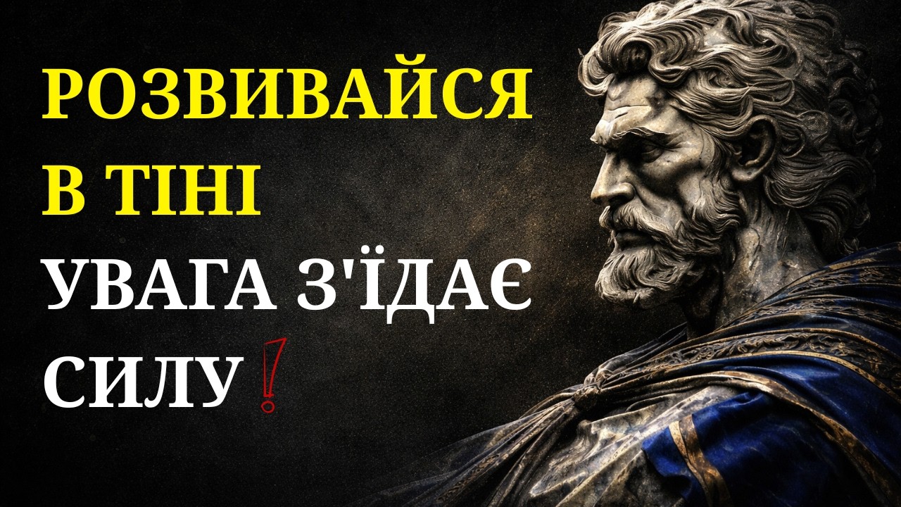 Зростай у тиші: тренуйся, навчайся і зникни | стоїцизм