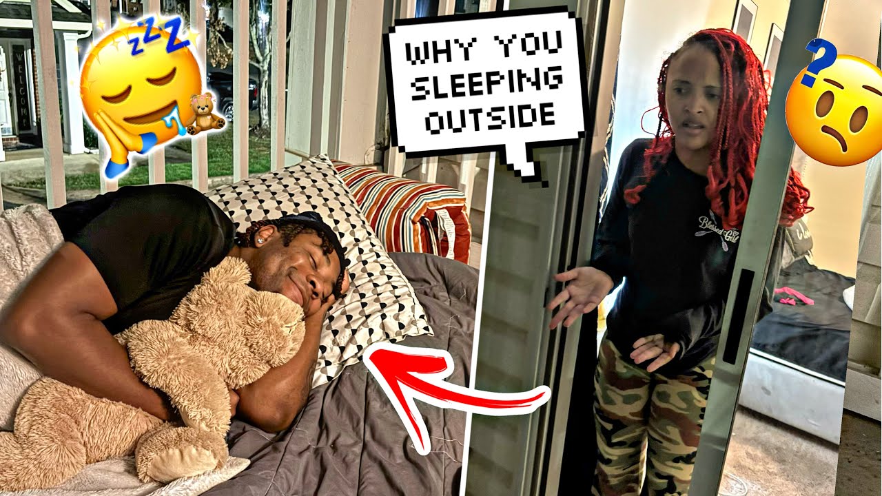 Сон на балконе. Розыгрыш над моей девушкой!