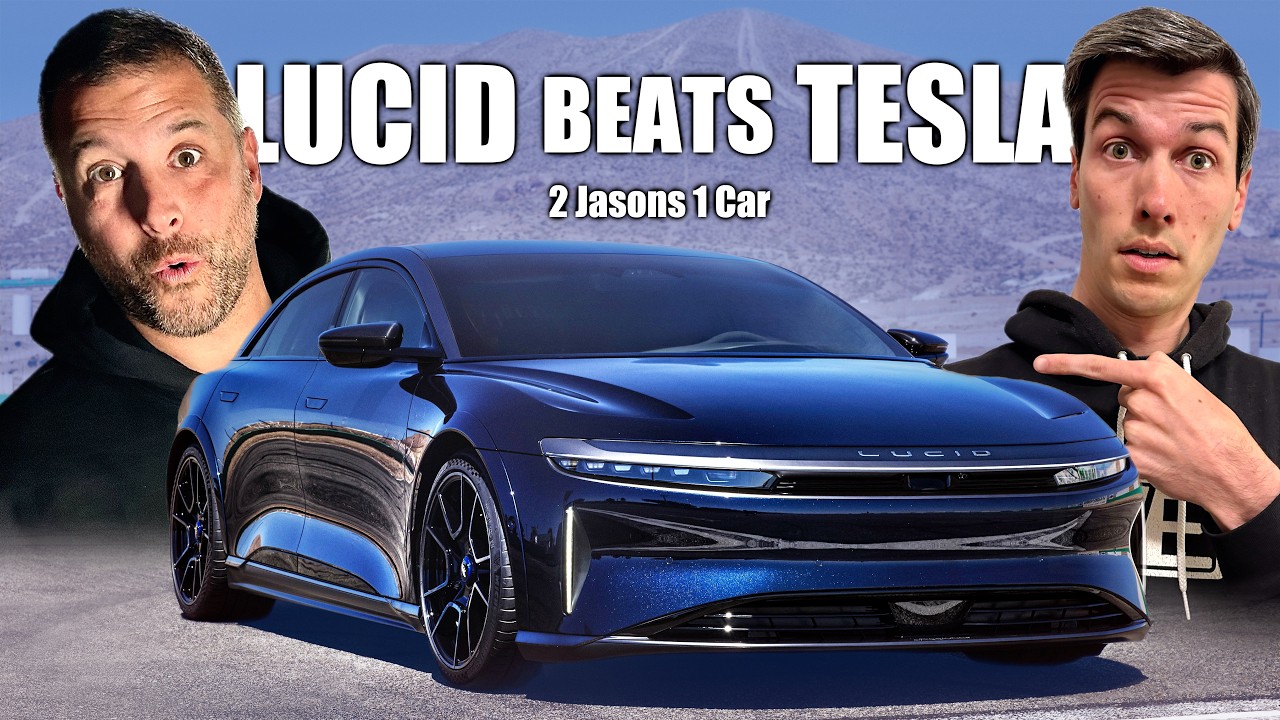 Lucid Sapphire разбивает ускорение Tesla Plaid — 2 Jasons 1 Car