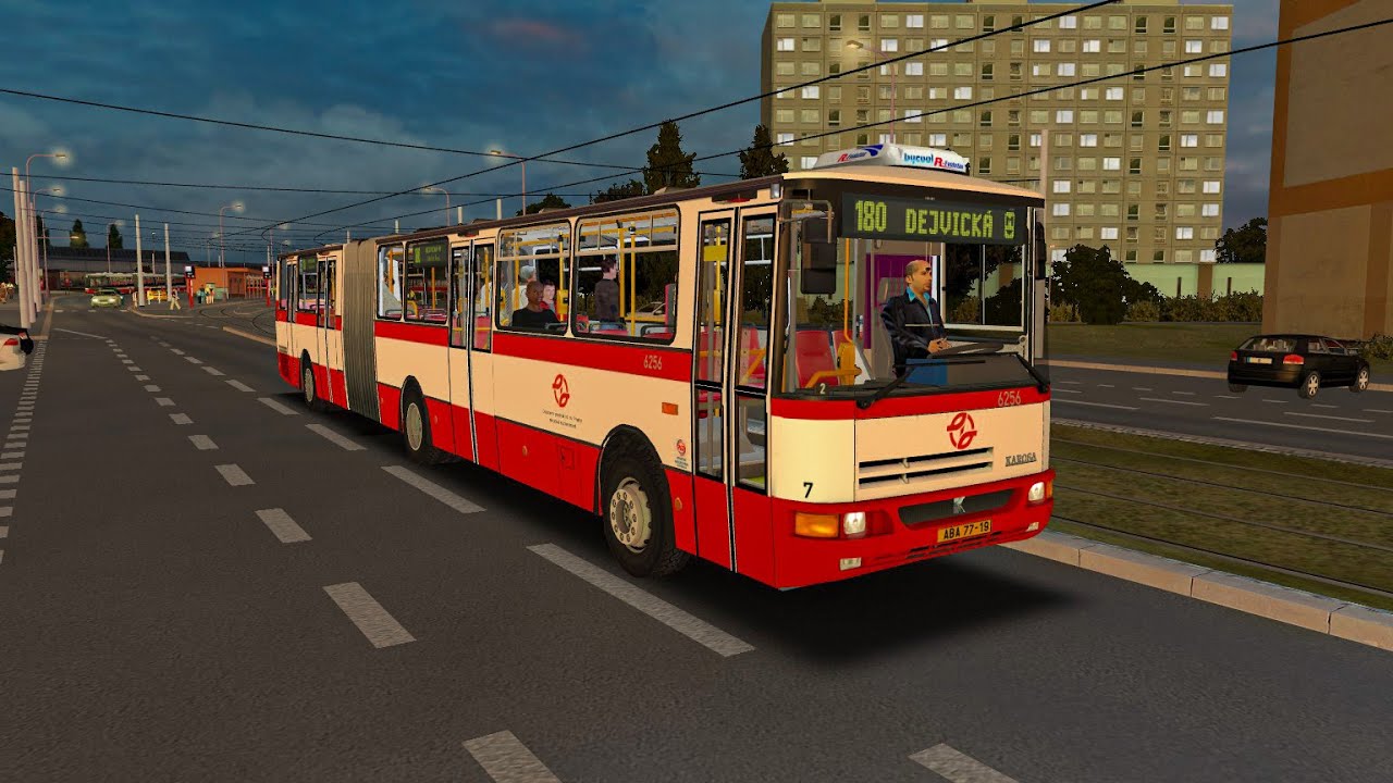 OMSI 2 Prague Citybus | Linka 180 | Karosa B 941 #6256