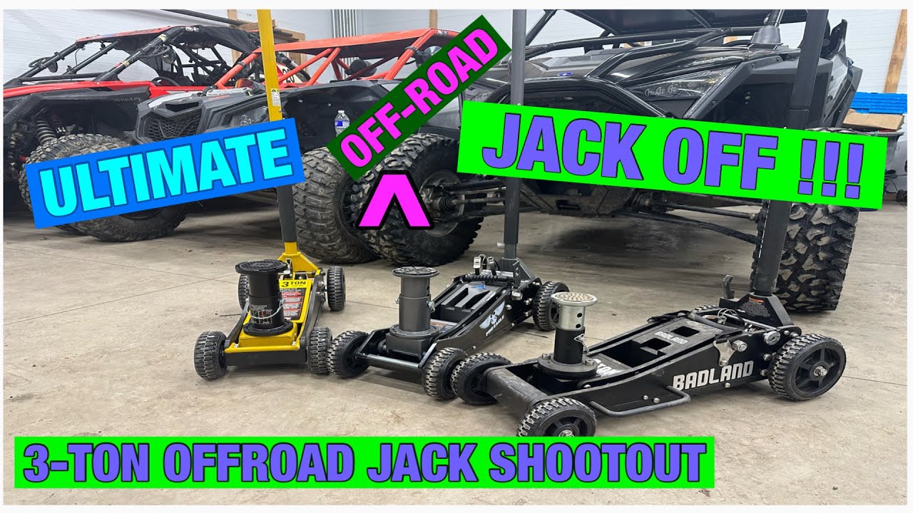 3 TON PRO EAGLE, 3 TON CAT JACK & BADLANDS 3 TON OFFROAD JACK #434offroad #quads #trikes #sidexside
