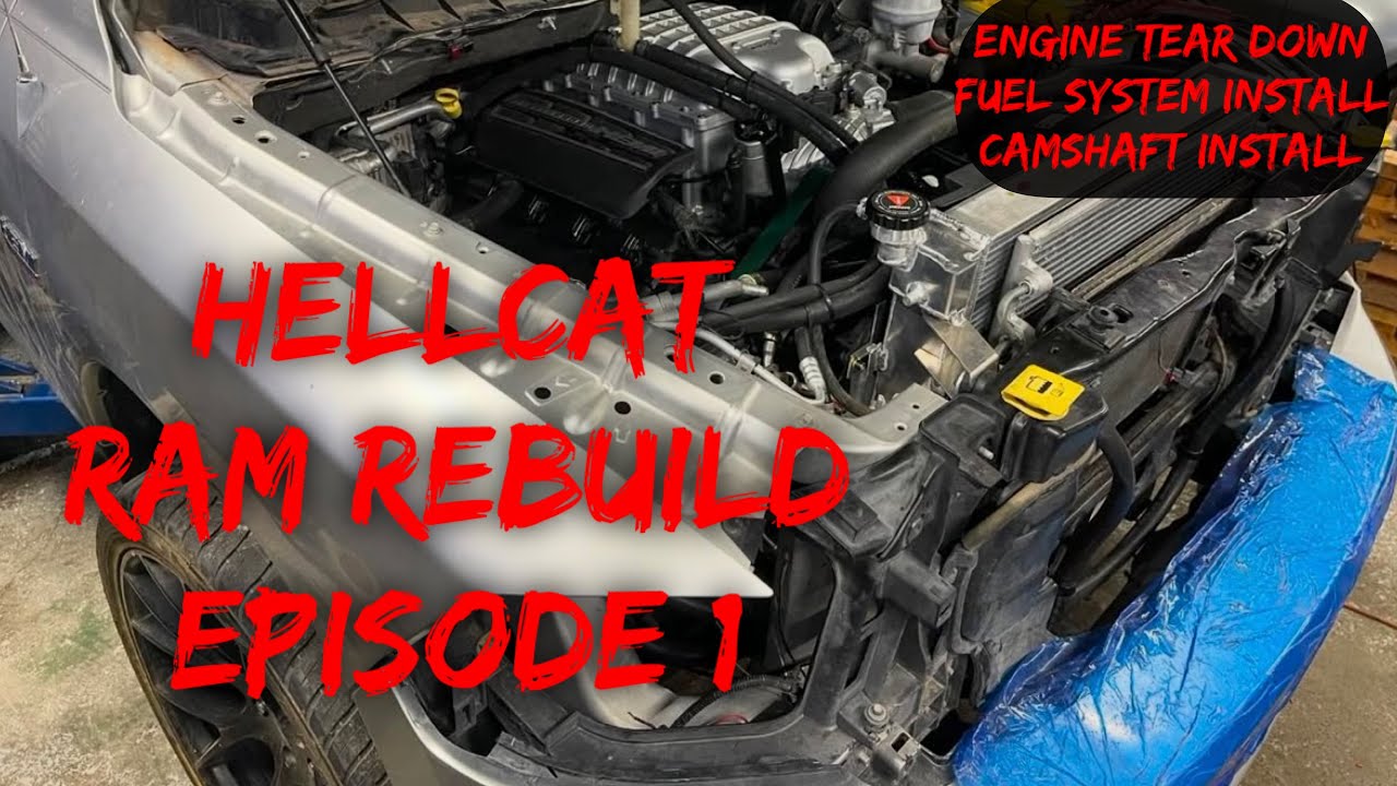 Rebuilding The HELLCAT RAM After LEANING OUT... Part 1