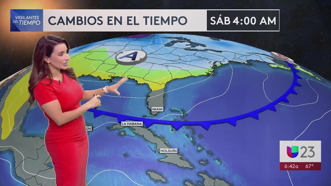 Un frente fr&iacute;o impactar&aacute; y bajar&aacute; las temperaturas en el sur de Florida