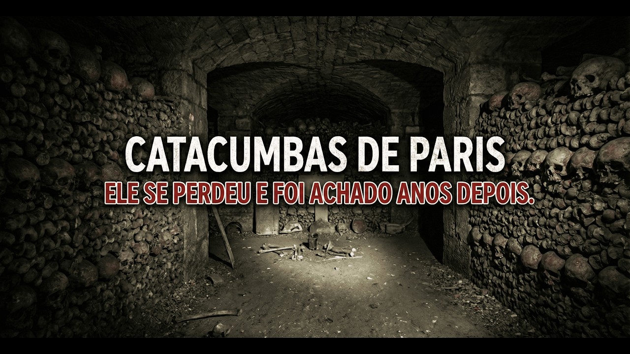O SEGREDO MACABRO das Catacumbas de Paris (O Que a Polícia Ocultou)