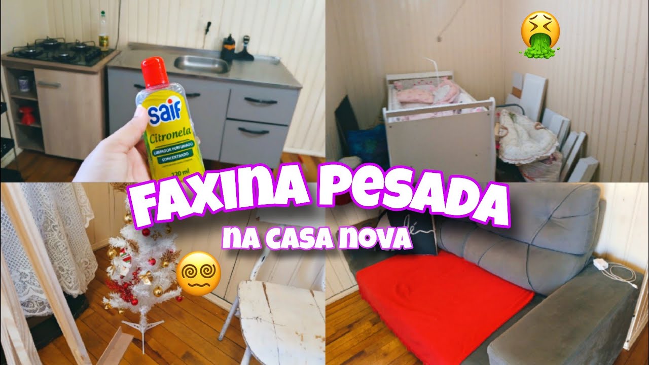 Faxina pesada de fim de ano na casa nova +mostrei o quarto da Alicia 💖😍