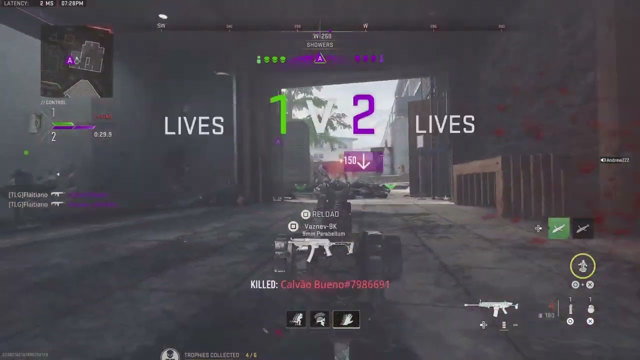 1 v 6 | Call of Duty Mw ranked