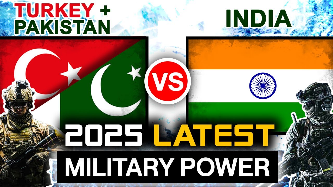 India vs Pakistan and Turkey Military Power 2025 | Turkey Pakistan Army vs Indian Military | Kashmir