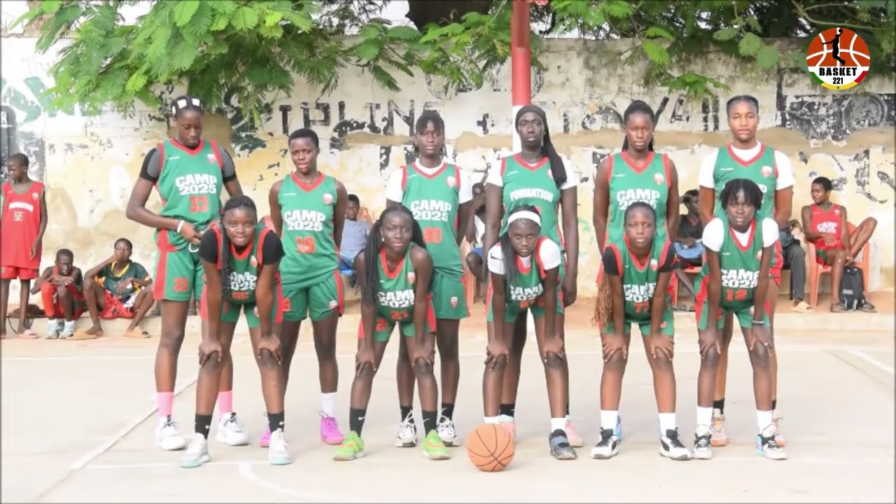 Clôture Camp basketball 2025 Pikine Basket Club | BASKET221