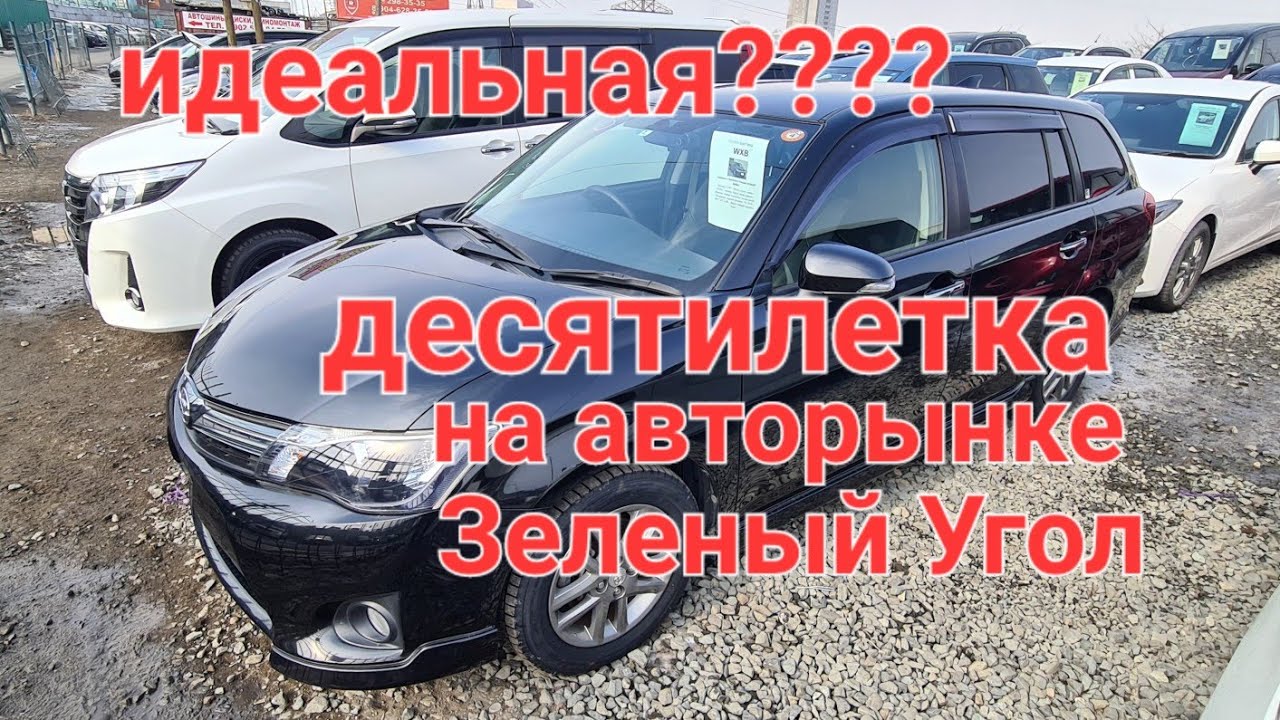 Fielder G WXB. Идеальная ??? десятилетка на авторынке Зеленый Угол во Владивостоке