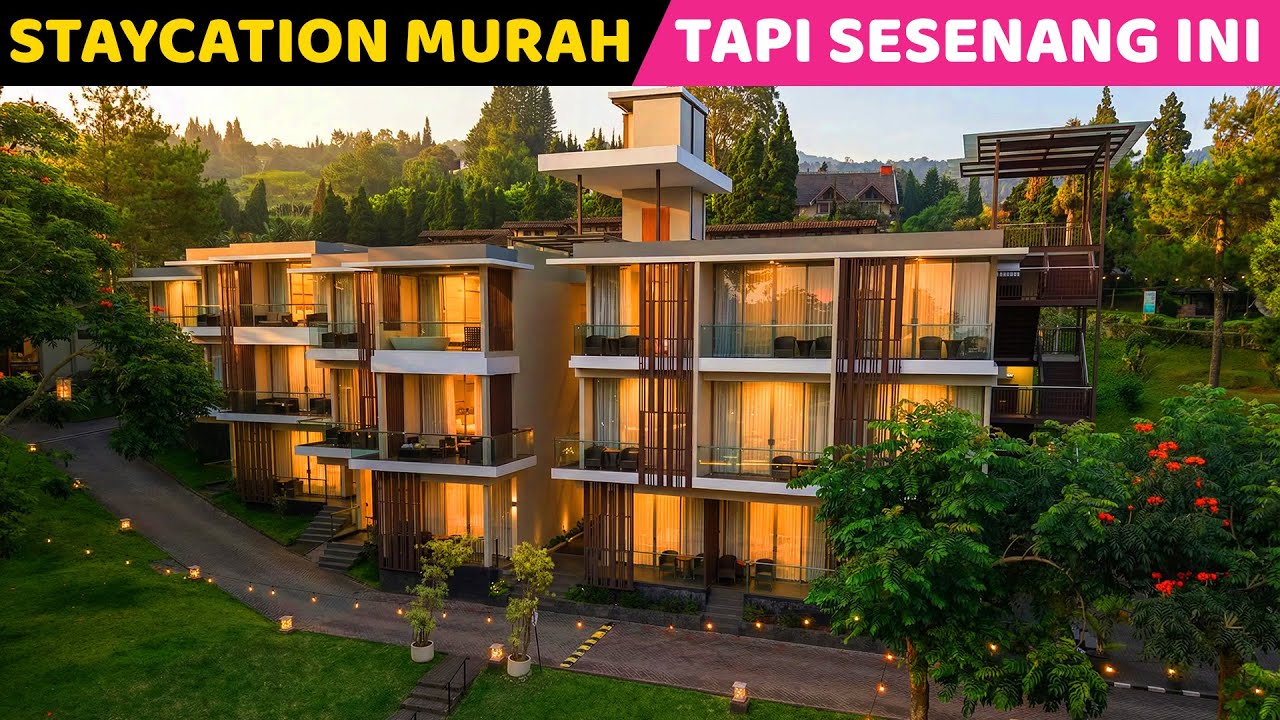 STAYCATION MURAH TAPI SEBAGUS INI…! Lembang Asri Resort Bandung review