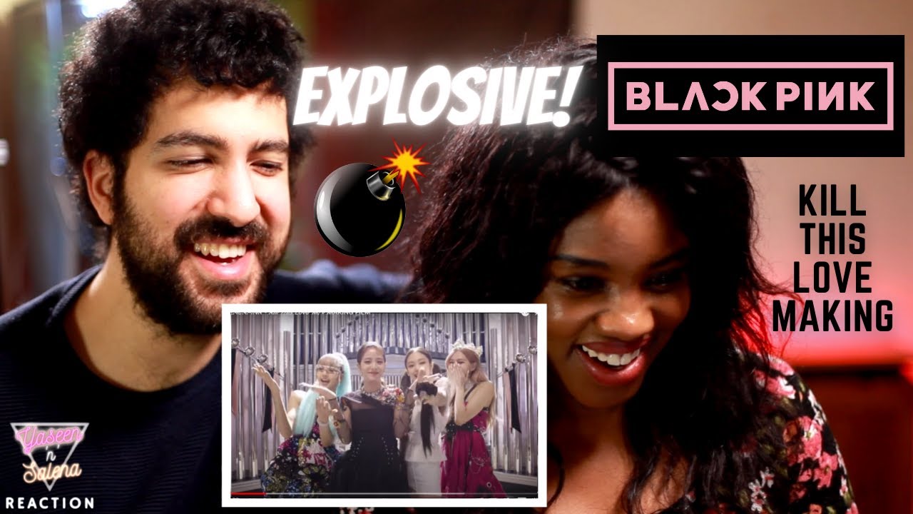 BLACKPINK - 'Kill This Love' M/V MAKING FILM REACTION | THE GIRLS ARE SO FUNNY!