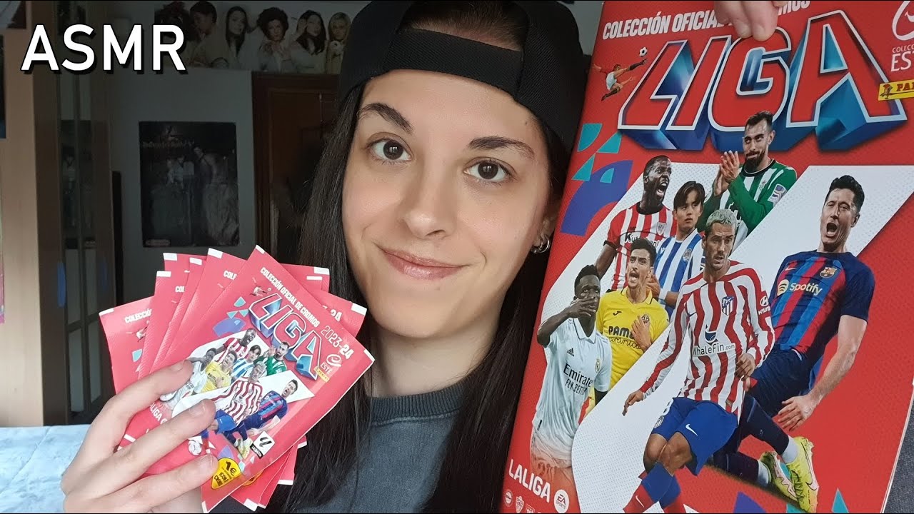 💪🏻​ Apertura ÉPICA de Cromos de Fútbol de LA LIGA | ASMR Español | Alternative ASMR