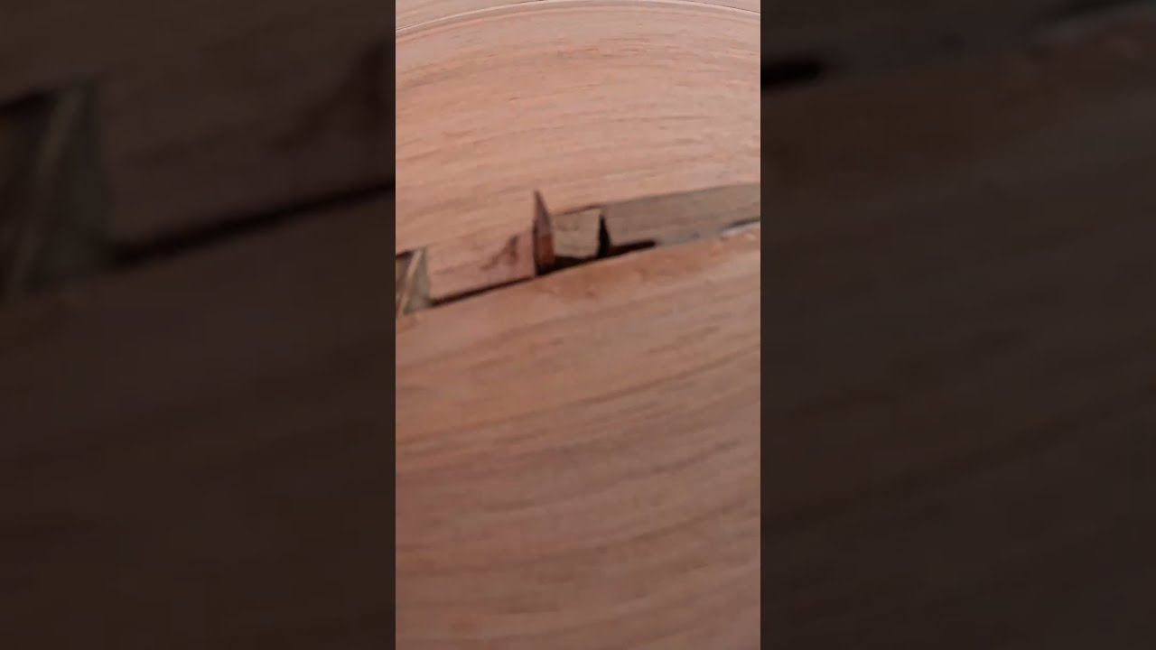 inserting tiny wood in tiny holes