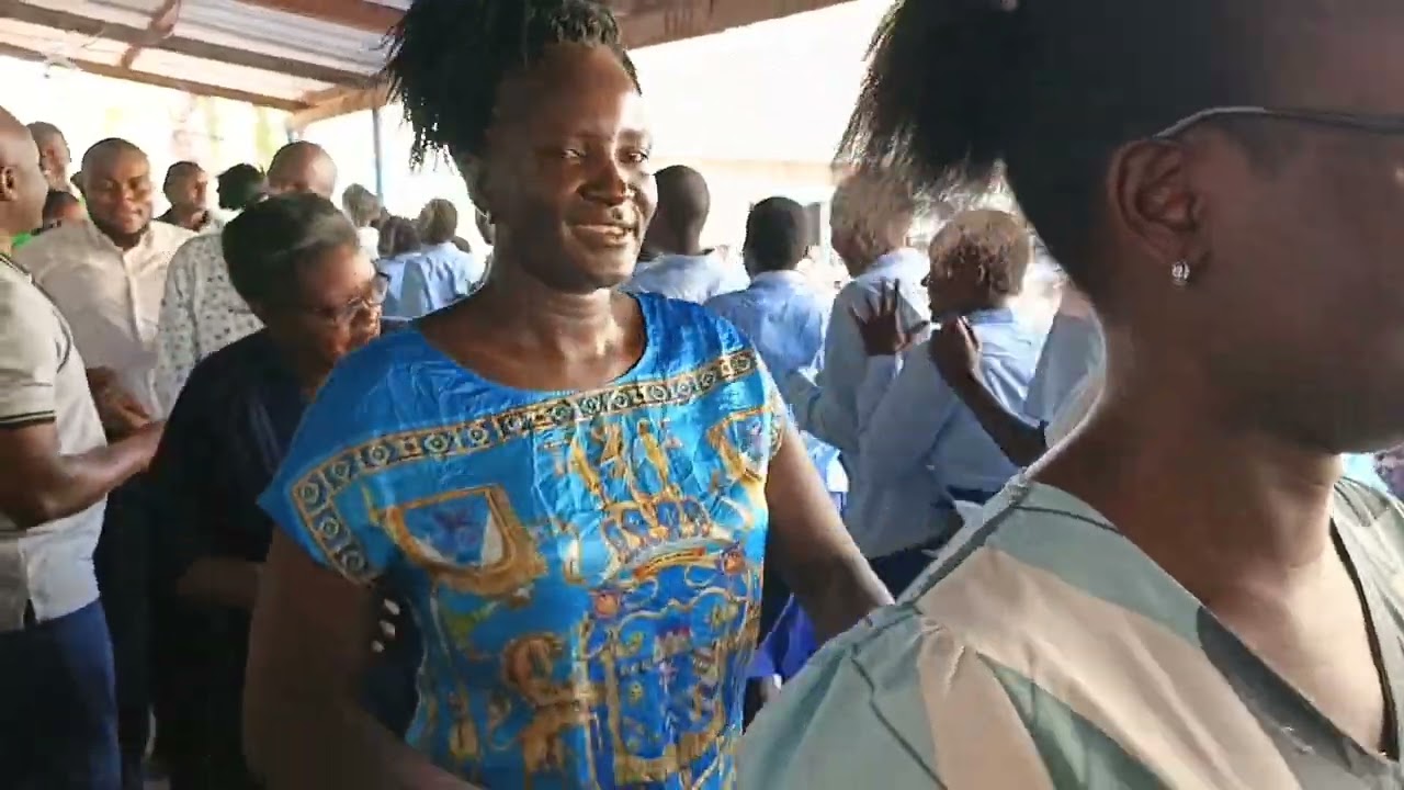 Dance and jubilation at St Mary's Girls High School Mumias for last year's KCSE exam resultss.