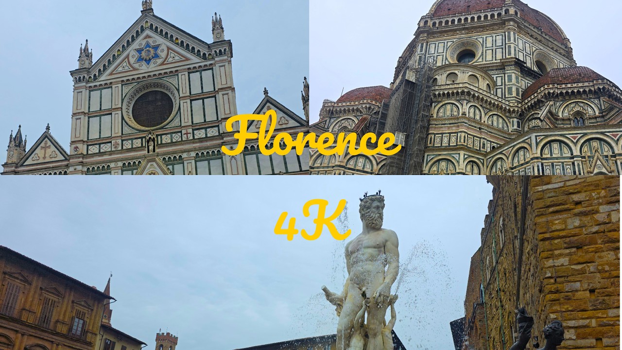 4K| Top things to do in Florence, Italy| Florence in a day| Italy travel itinerary