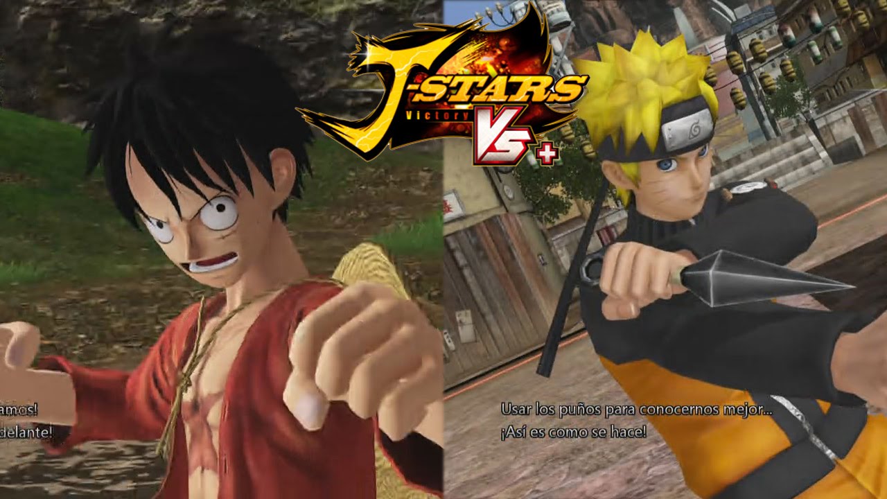 Monkey D. Luffy VS Naruto Uzumaki | J-Stars Victory VS+