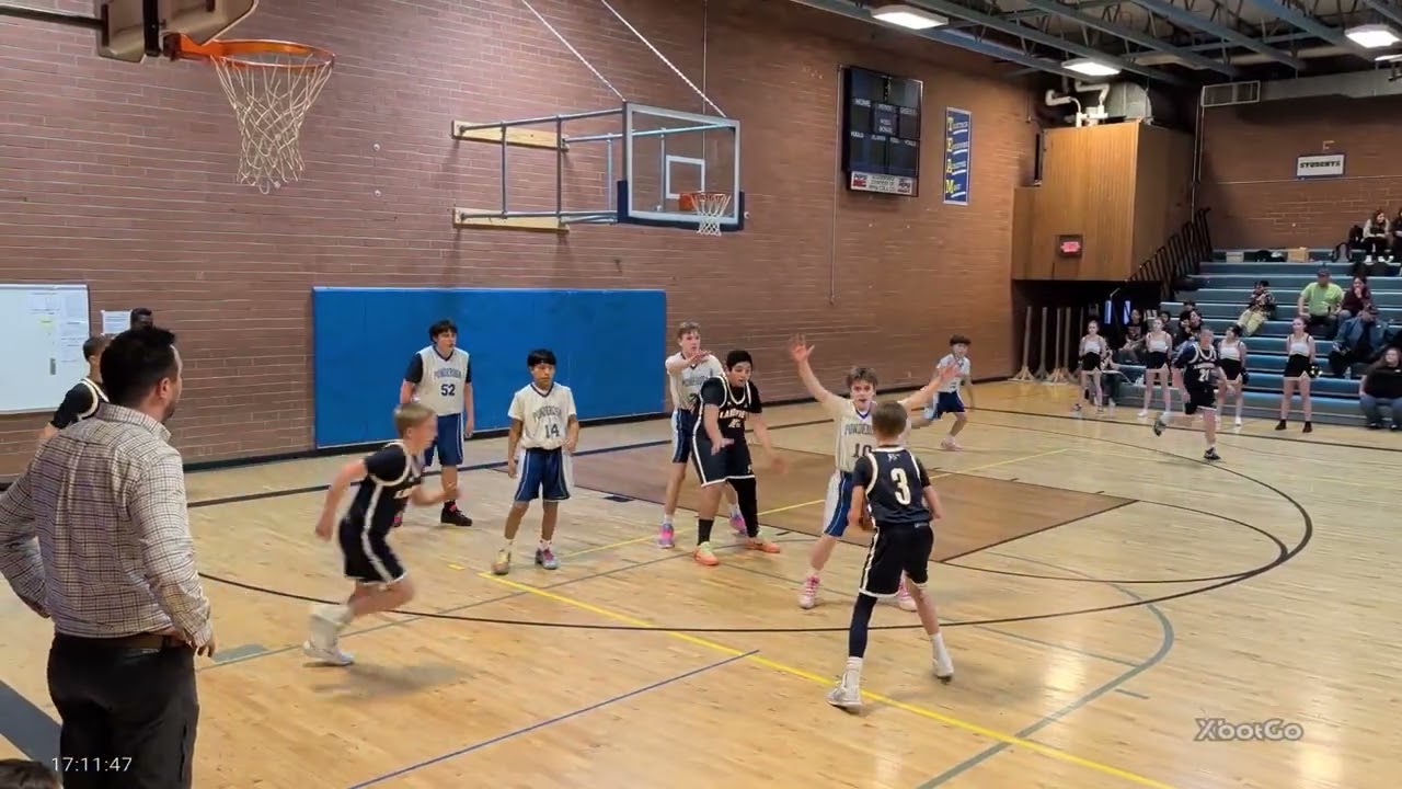 Ponderosa boys basketball varsity vs Lakeview part 1 