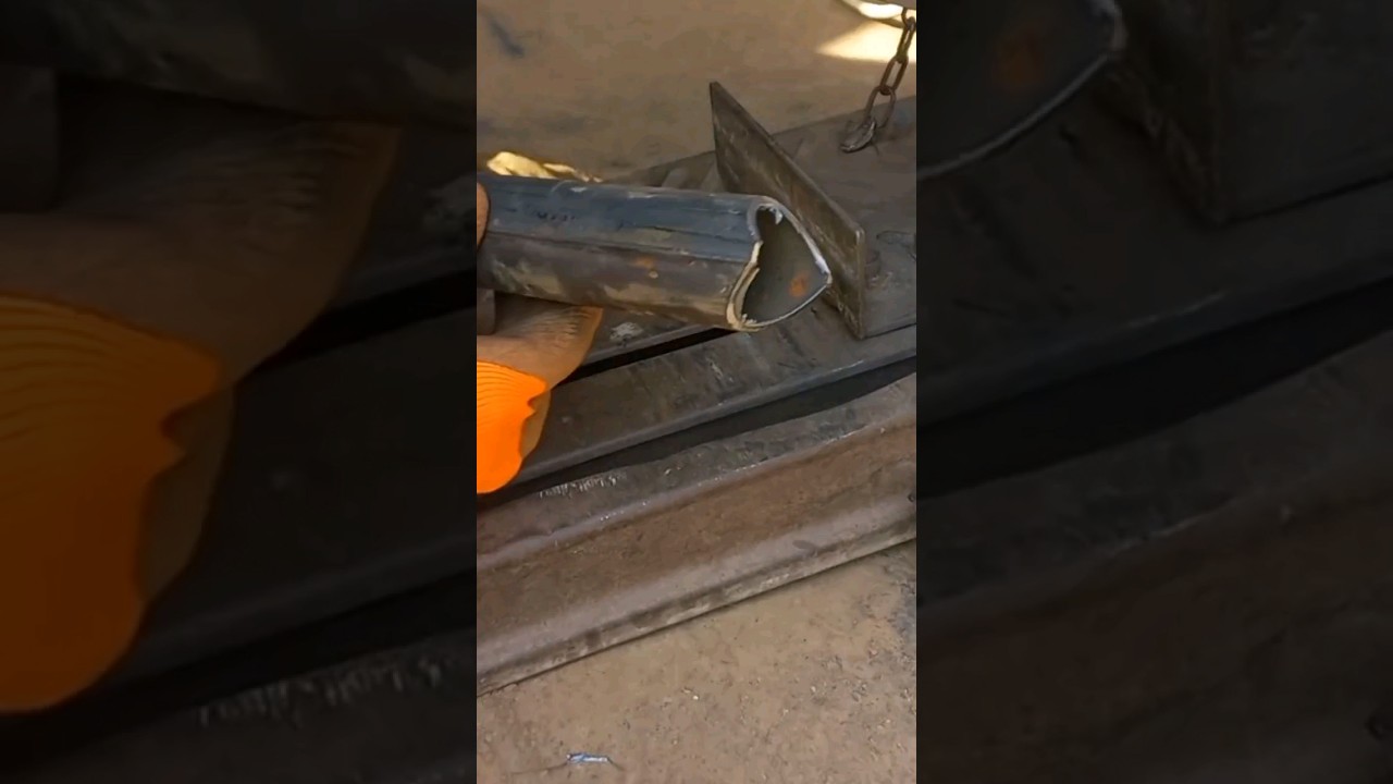 Amazing Round Pipe Cutting from a Professional #shorts
