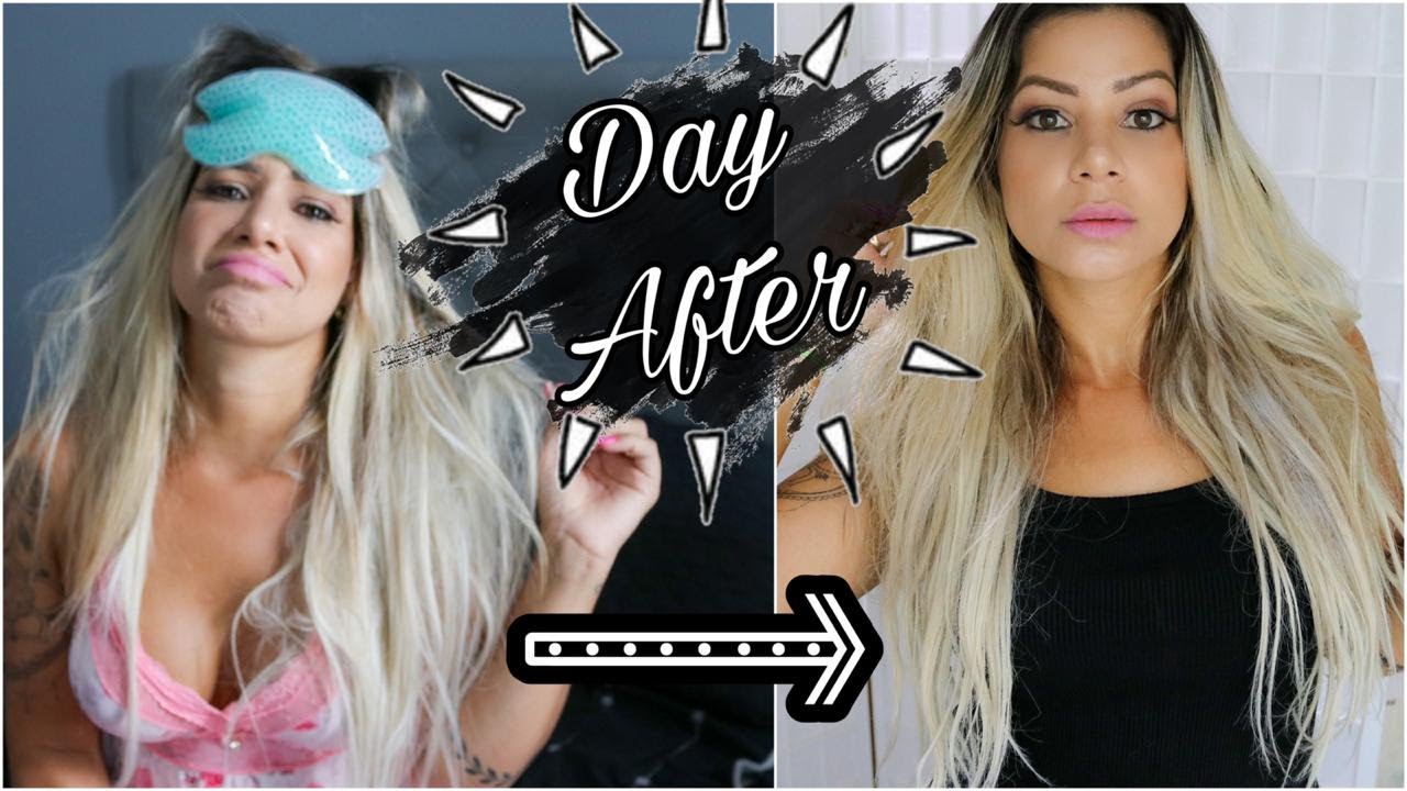 DAY AFTER em cabelo LISO! Truques INCRÍVEIS