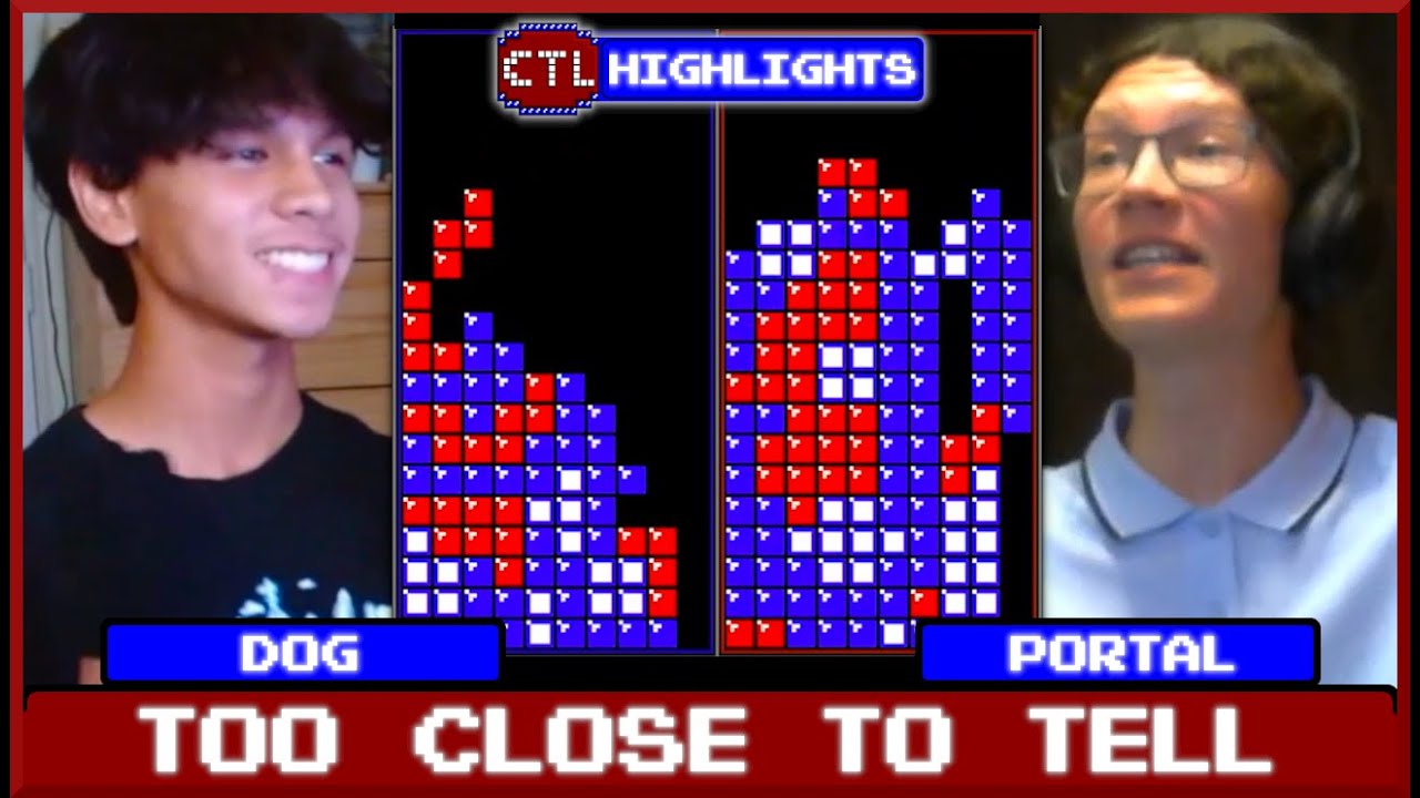 HE NEEDS A LAST TETRIS | Dog vs. Portal | CTL HIGHLIGHTS
