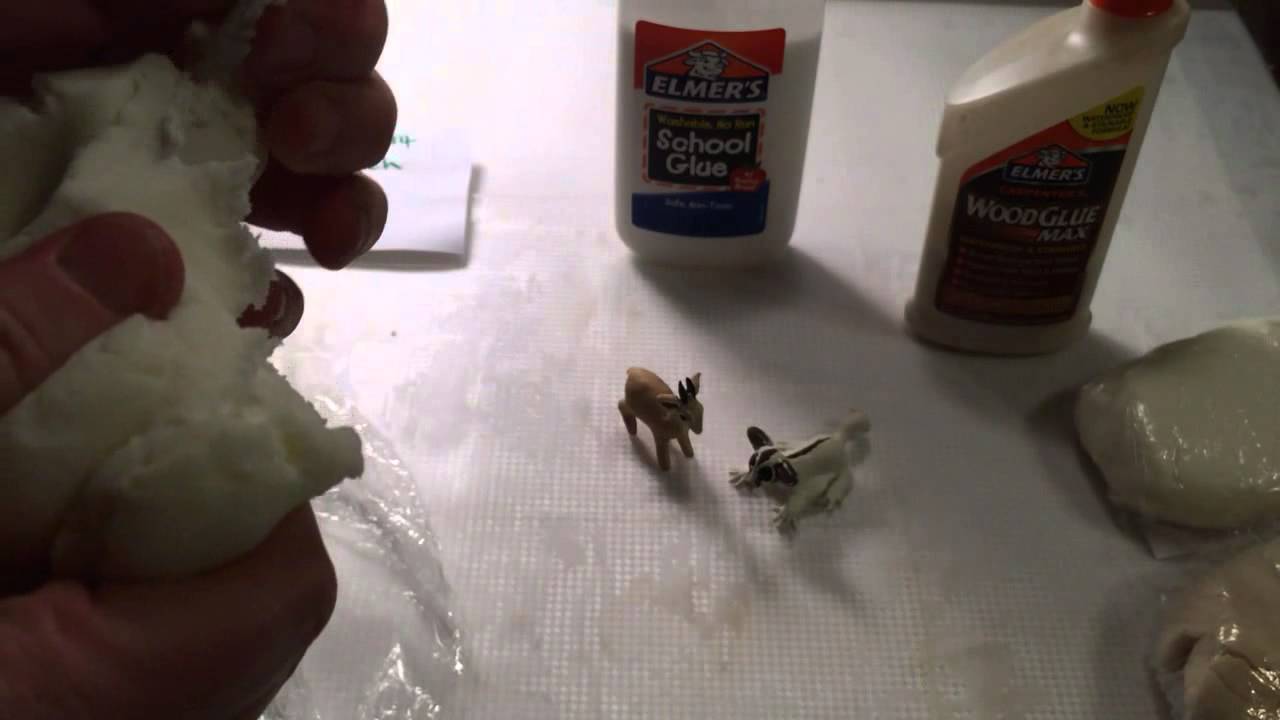 Four Cold Porcelain Recipes and Comparisons