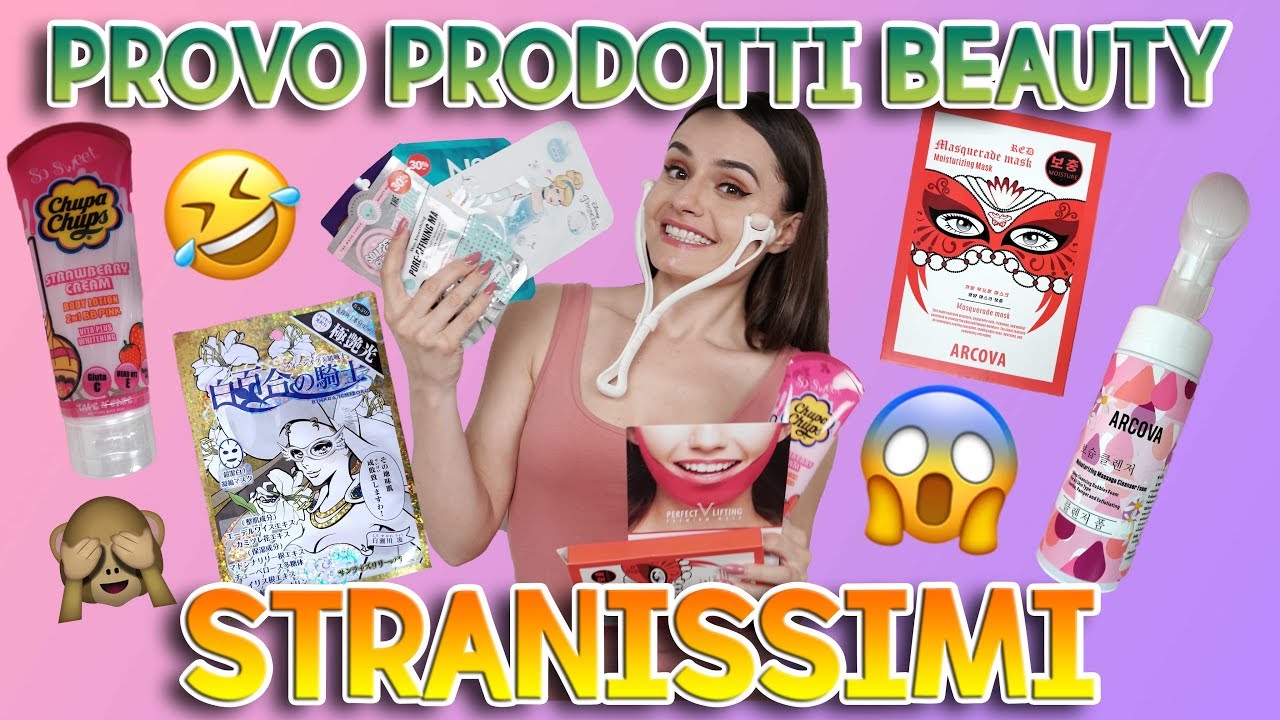 Provo prodotti beauty STRANISSIMI 😱💆🏻