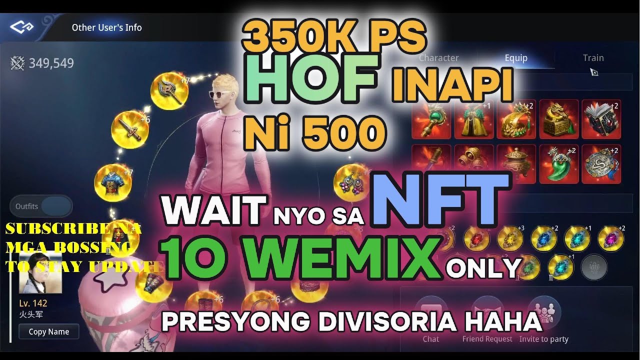 MIR4 GLOBAL | 350K PS WARRIOR RUN LIKE A MARATHONER HAHAHA BY PVP GAMEPLAY BY 500 PLAYS