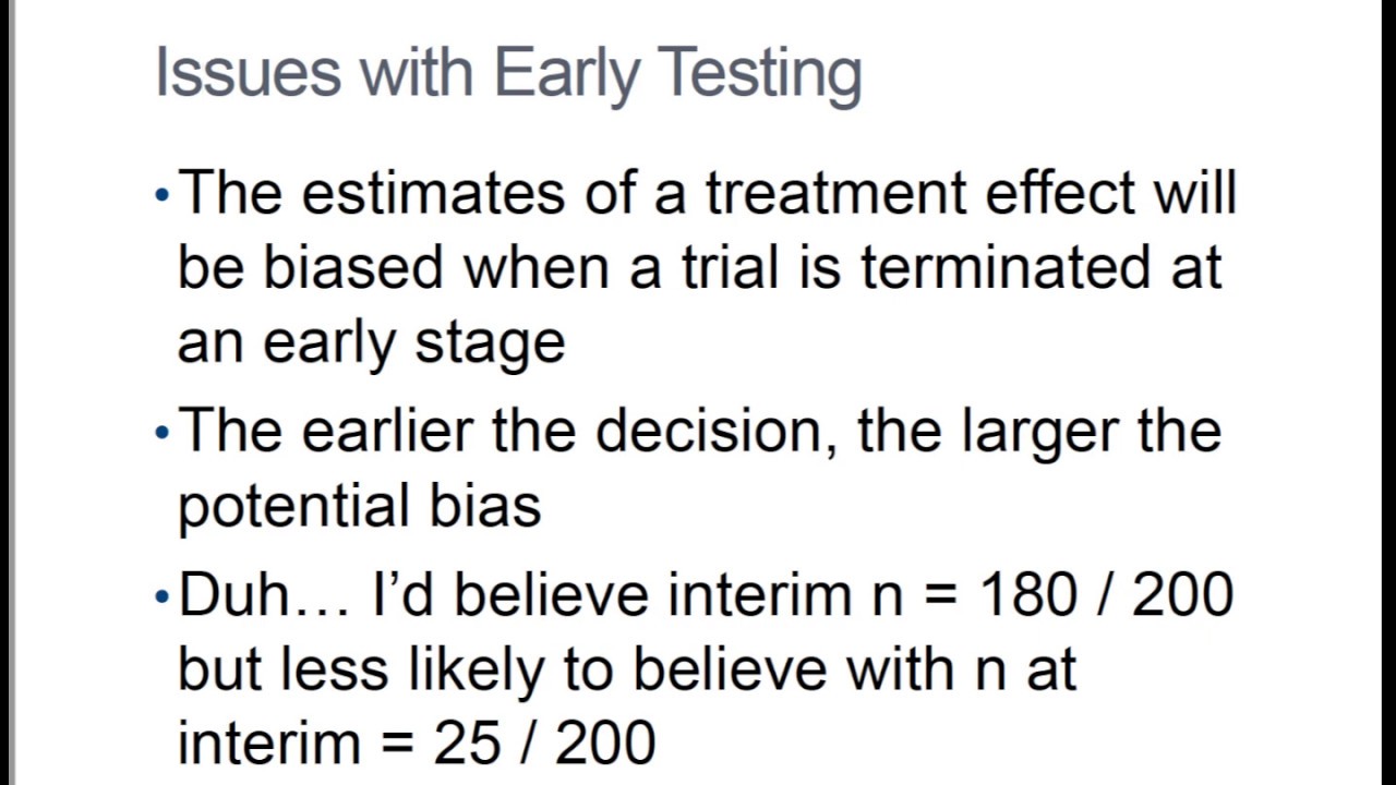 Interim Stopping Rules