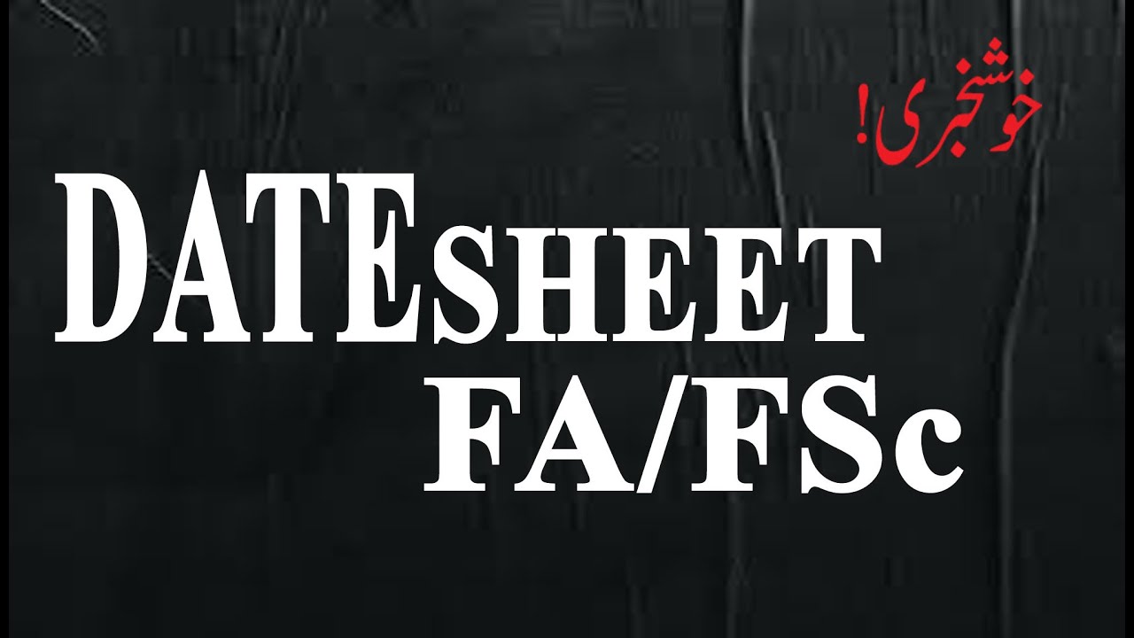 FA date sheet final