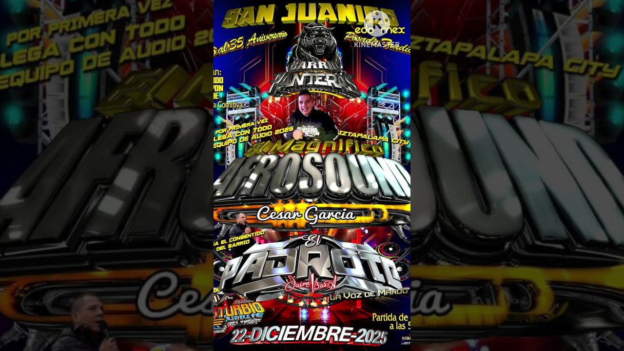 PRESENTACIÓN - OIGA COMPADRITO - SONIDO DISTURBIO BARRIO PANTERAS SAN JUANICO 22 DICIEMBRE 2025