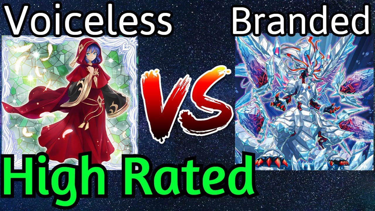 Voiceless Voice Vs Branded High Rated DB Yu-Gi-Oh!