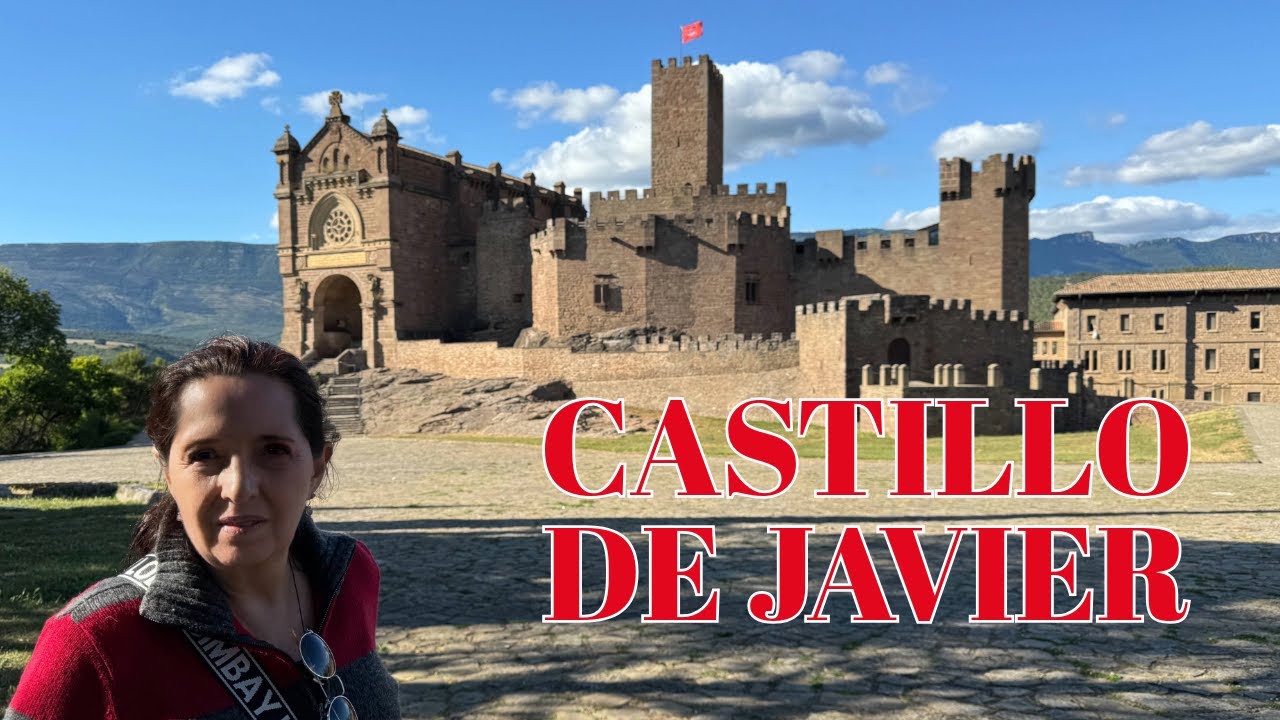 El Castillo de Javier construído hace más de 1000 años y los frescos más impresionantes de España.