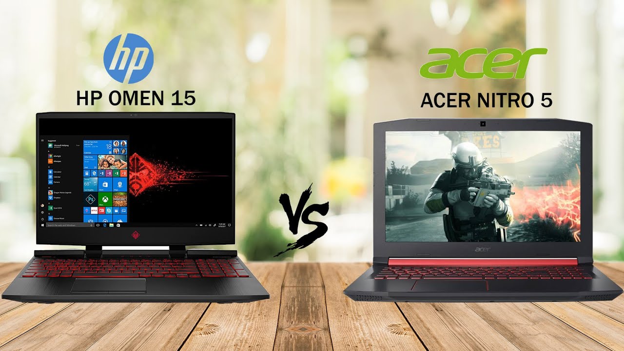 HP OMEN 15 VS ACER NITRO 5 | TECH COMPARISONS | PROS AND CONS |