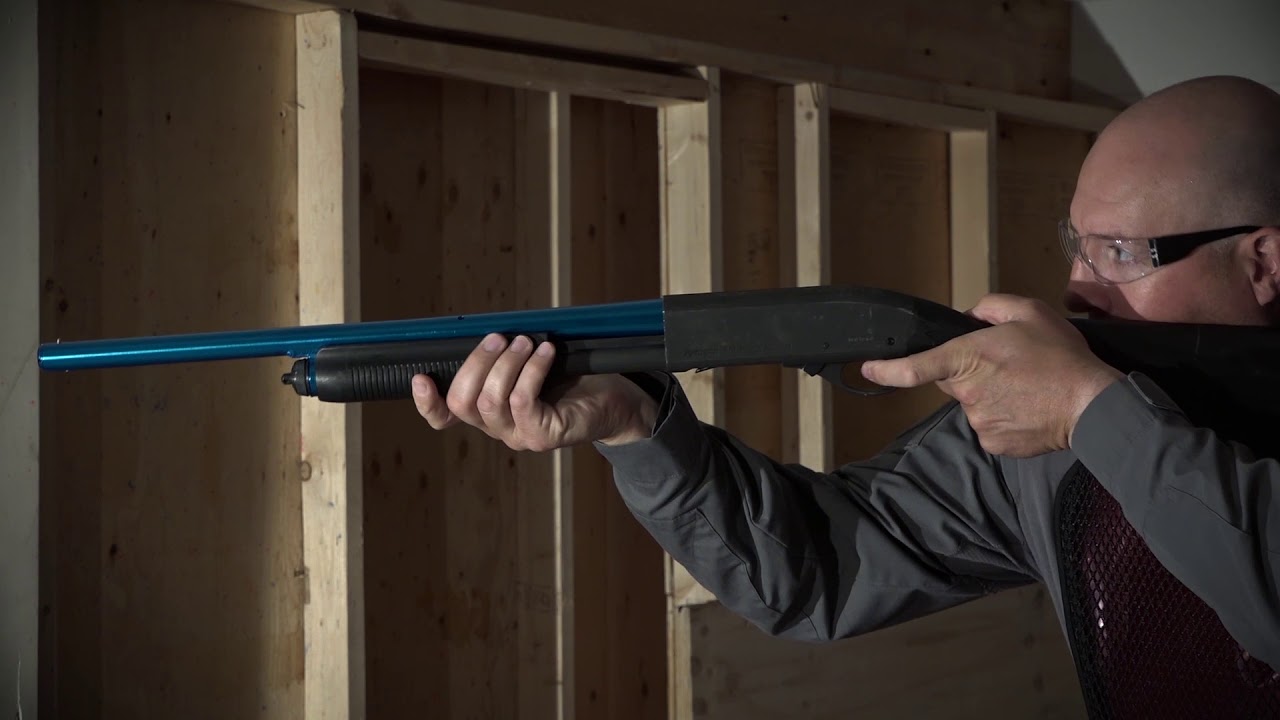 Dvorak SRS Shotgun with StressVest Laser Insert