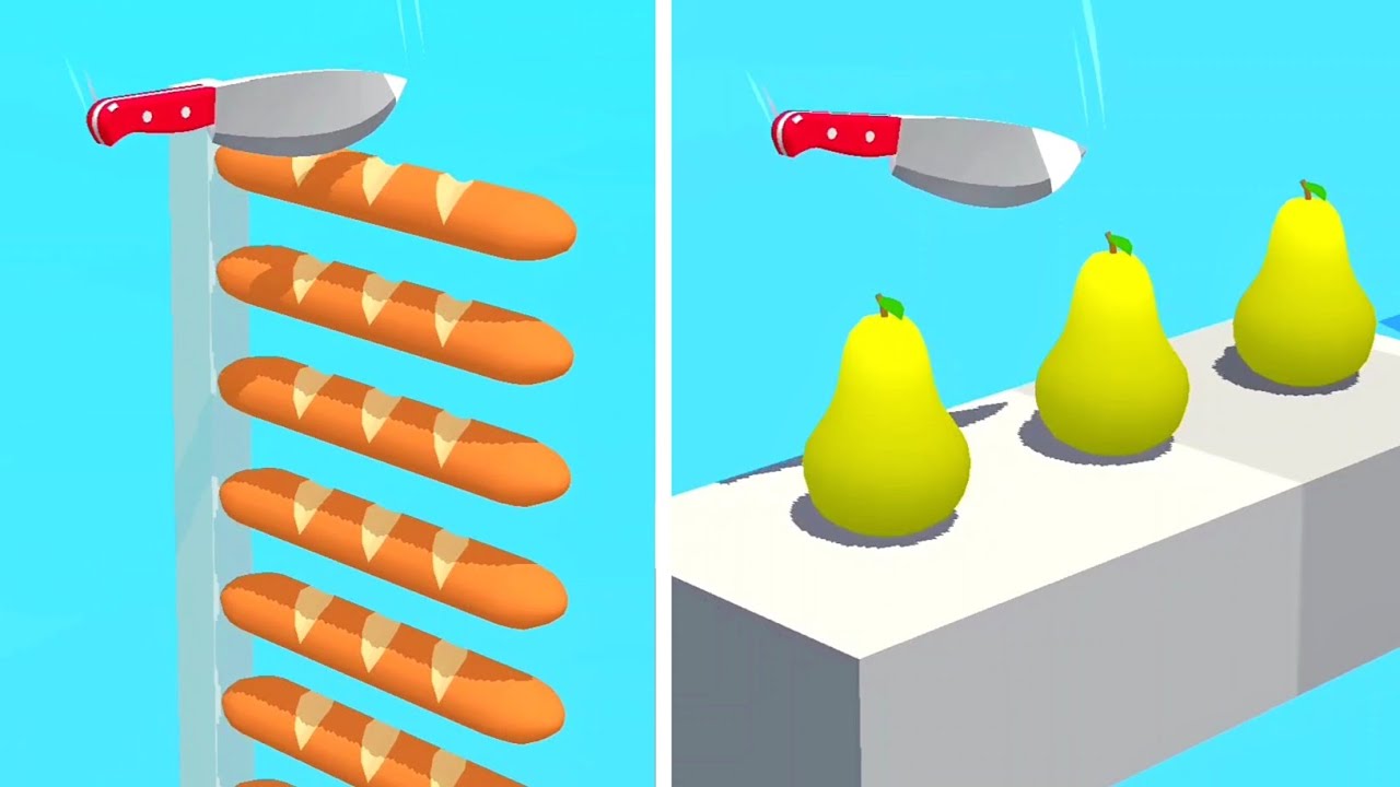 Slice It All! Very Satisfying and Relaxing Gameplay Video